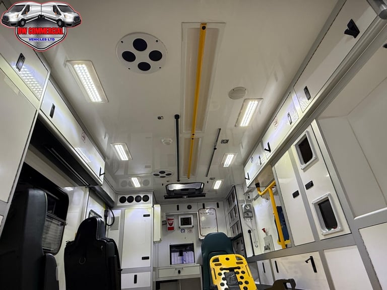 2015 Mercedes-Benz Sprinter 519 CDI MWB Automatic Ex-NHS Ambulance Service + VAT NA DIESEL Automatic