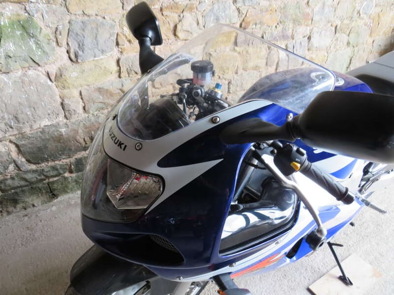 2002 Suzuki GSX-R600 K1 GSX-R600 R-V PETROL Manual