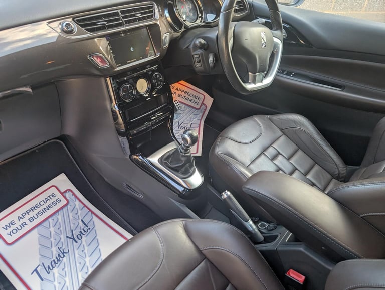 2016 DS Automobiles DS 3 1.6 THP Prestige Hatchback 3dr Petrol Manual Euro 6 (s/s) (165 bhp) Hatc...