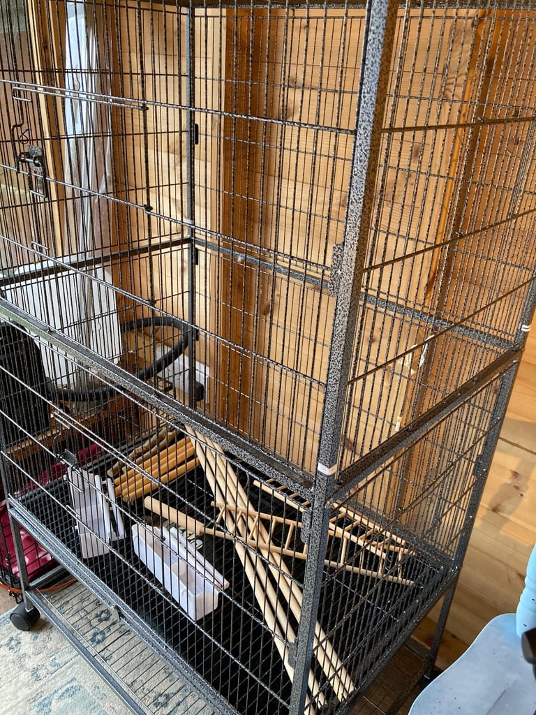Pawhut Large Bird Cage,  9 months old.