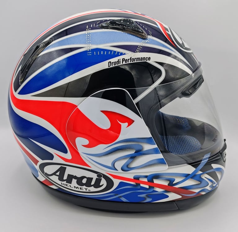 #ARAI ASTRO MOTORCYCLE HELMET - GARRY MCCOY - SMALL - EXCEL COND - £150
