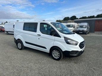 2019 ON 19 PLATE FORD TRANSIT CUSTOM 280 LEADER 5 SEATER CREW VAN ULEZ FREE ZONE