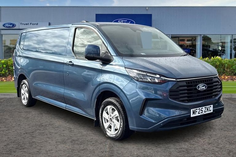 2025 Ford Transit Custom 280 Limited L2 LWB FWD 2.0 EcoBlue 136ps Low Roof, AIR CON, CRUISE CONTR...