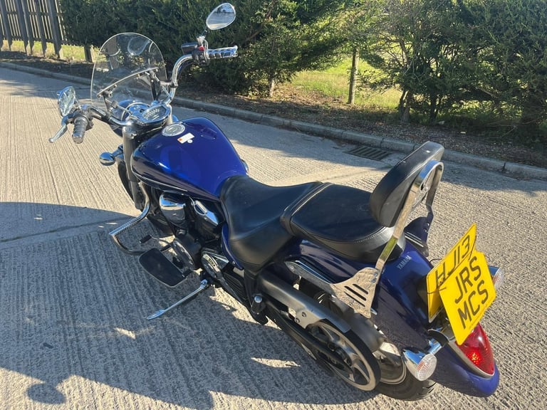 2013 13 YAMAHA XVS 1300 MIDNIGHT STAR CUSTOM CRUISER TOURER XVS1300 - 12k MILES