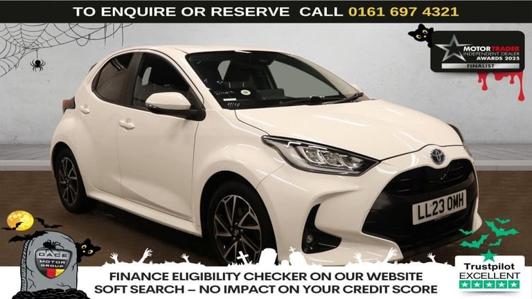 2023 Toyota Yaris 1.5 Hybrid Design 5dr CVT HATCHBACK PETROL/ELECTRIC Automatic