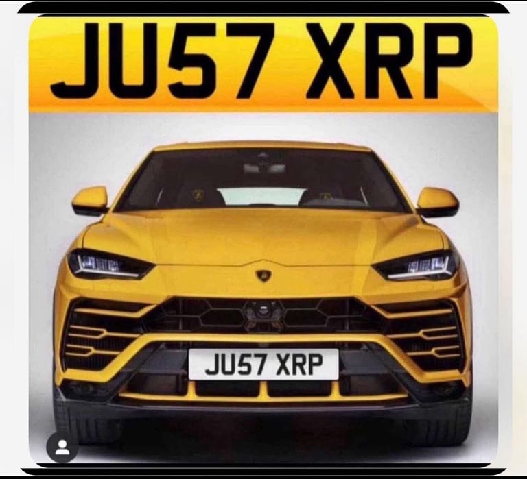 image for XRP PRIVATE NUMBER PLATE CROTO 