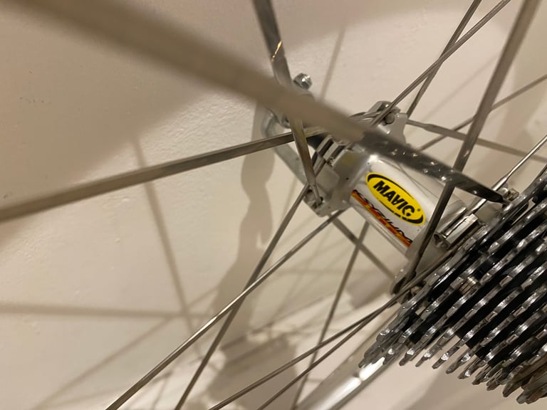 BIKE CLUB-Mavic Ksyrium Elite Silver rear wheel 
