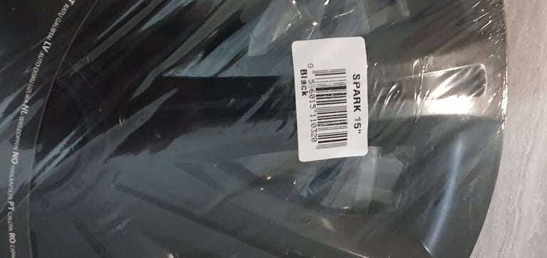 Versaco Car Wheel Trims Sparkblack15