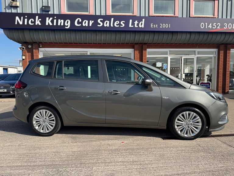 2017 Vauxhall Zafira 1.4T Design 5dr ++ 7 SEATS / DAB / BLUETOOTH / ULEZ ++ MPV Petrol Manual