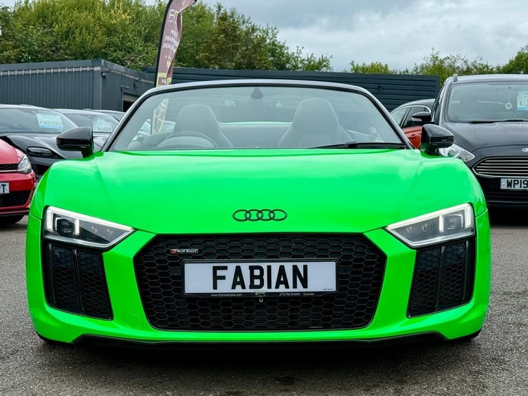 2017 Audi R8 5.2 FSI V10 Spyder S Tronic Quattro **£22,000 of Spec - Ceramics**