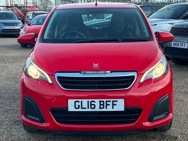 2016 Peugeot 108 1.0 Active Euro 6 3dr Hatchback Petrol Manual