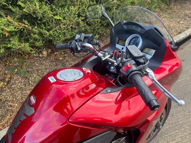 2011 11 HONDA CBF1000FA-B CBF 1000 TOURER LUGGAGE RED CLEAN CBF1000 F ABS