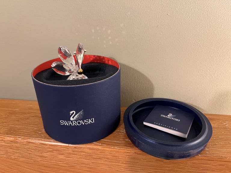 image for Small Swarovski butterfly ornament 