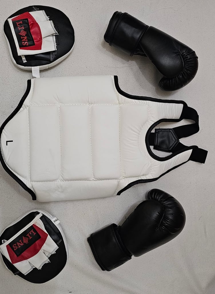 image for Boxing set with AB roller wheel 