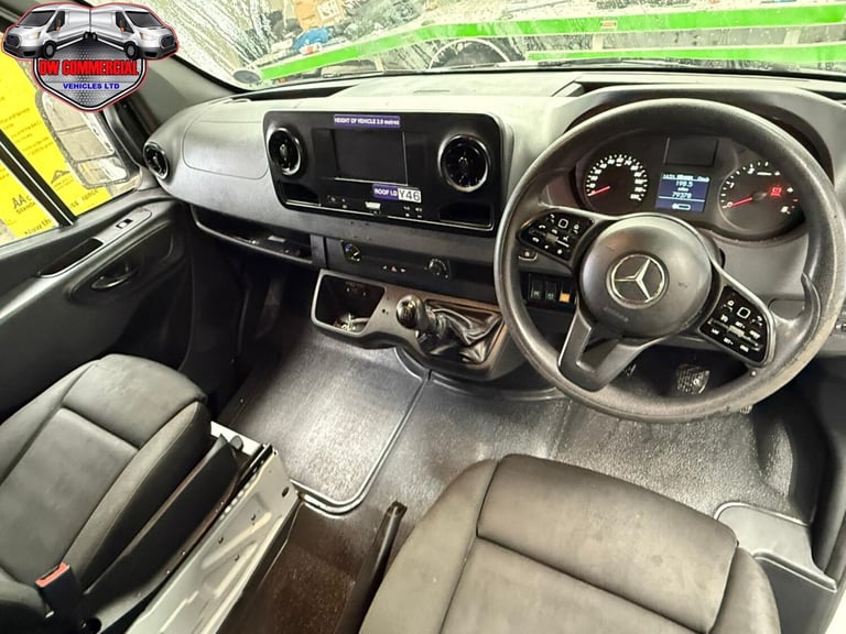 2019 Mercedes-Benz Sprinter 516CDI 19 Reg 9 Seater Crew Minibus 79K Miles + VAT  Diesel Manual