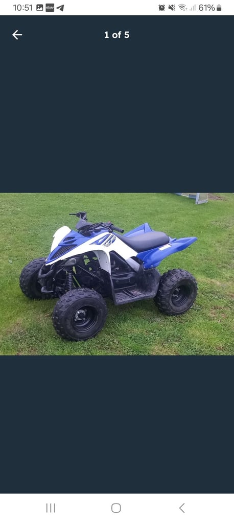 Yamaha yfm90r automatic stroke straight petrol 