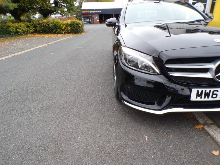 2017 Mercedes-Benz C Class 2.0 C200 AMG Line Saloon 4dr Petrol G-Tronic+ Euro 6 (s/s) (184 ps) Sa...