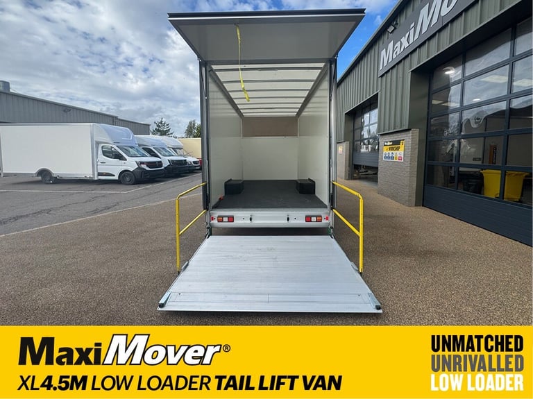  Renault Master MAXIMOVER XL 45.M X 2.7M High Payload Low Floor Tail Lift Van Luton  Diesel Manual