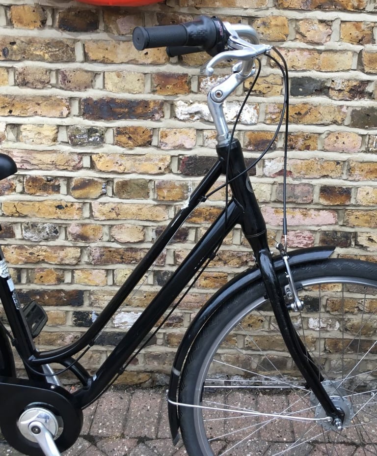 Giant Liv Flourish City Bike for Women - test ride at bicycle workshop