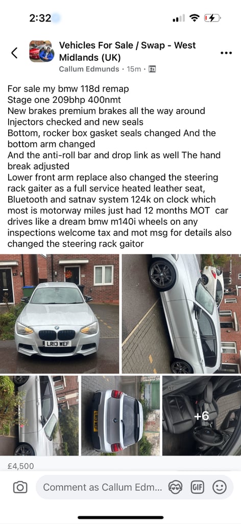 BMW, 1 SERIES, Hatchback, 2013, Semi-Auto, 1995 (cc), 5 doors