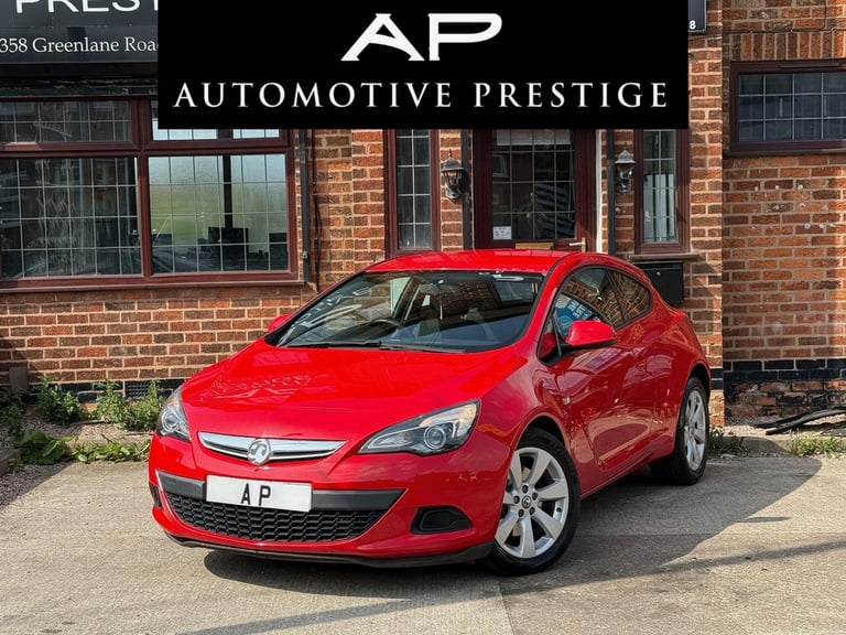 2014 Vauxhall Astra GTC 1.4T 16V Sport Euro 5 (s/s) 3dr HATCHBACK Petrol Manual