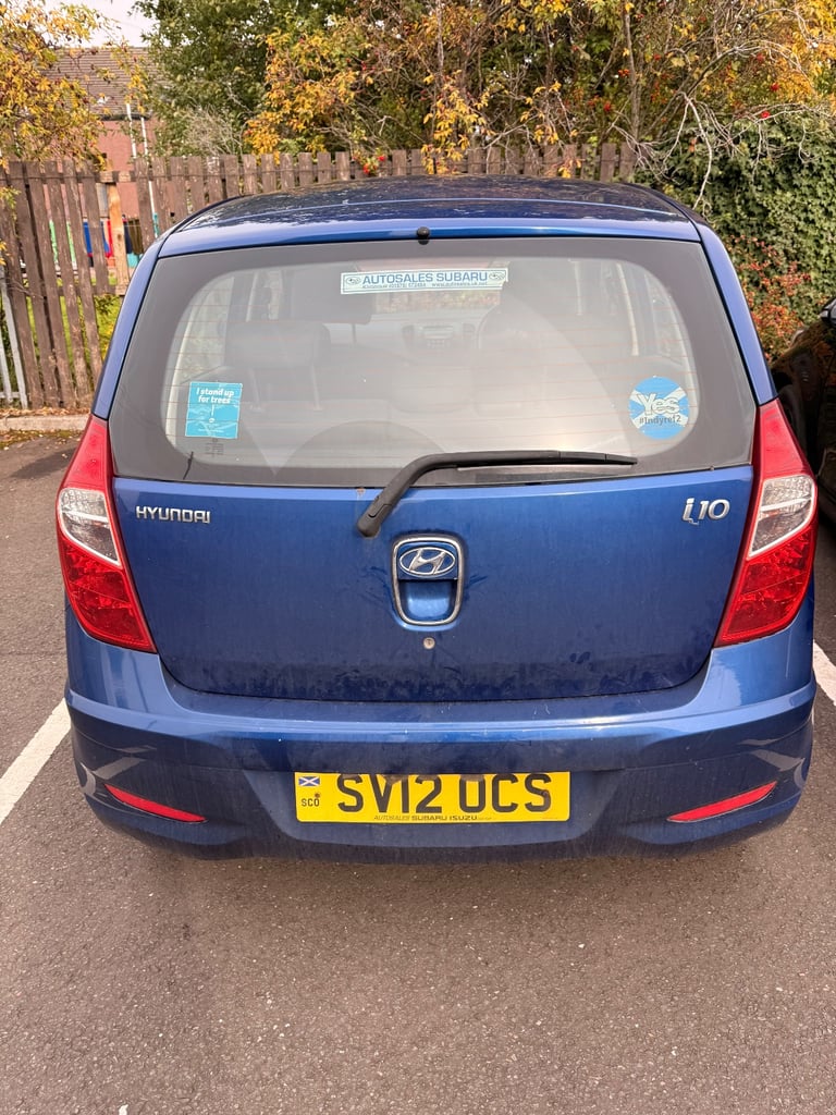 Cheap Hyundai, I10, Hatchback, 2012, Manual, 1248 (cc),5 doors for sale in Bellshill, Lanarkshire