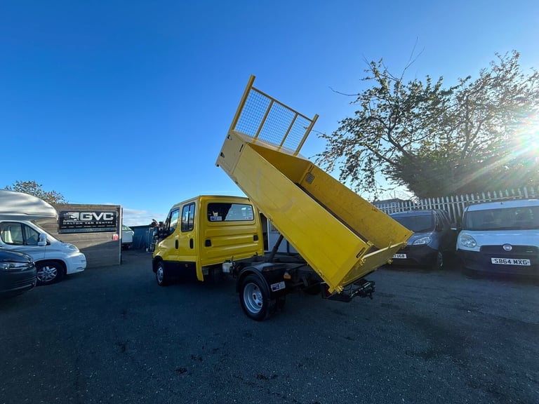 2017 Iveco Daily 2.3 Crew Cab Chassis 3450 WB DC TIPPER CHASSIS CAB Diesel Manual