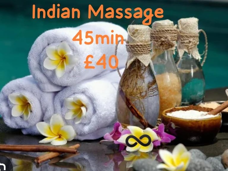 Full body Indian Massage Harrow with an Indian therapist ask for the offer