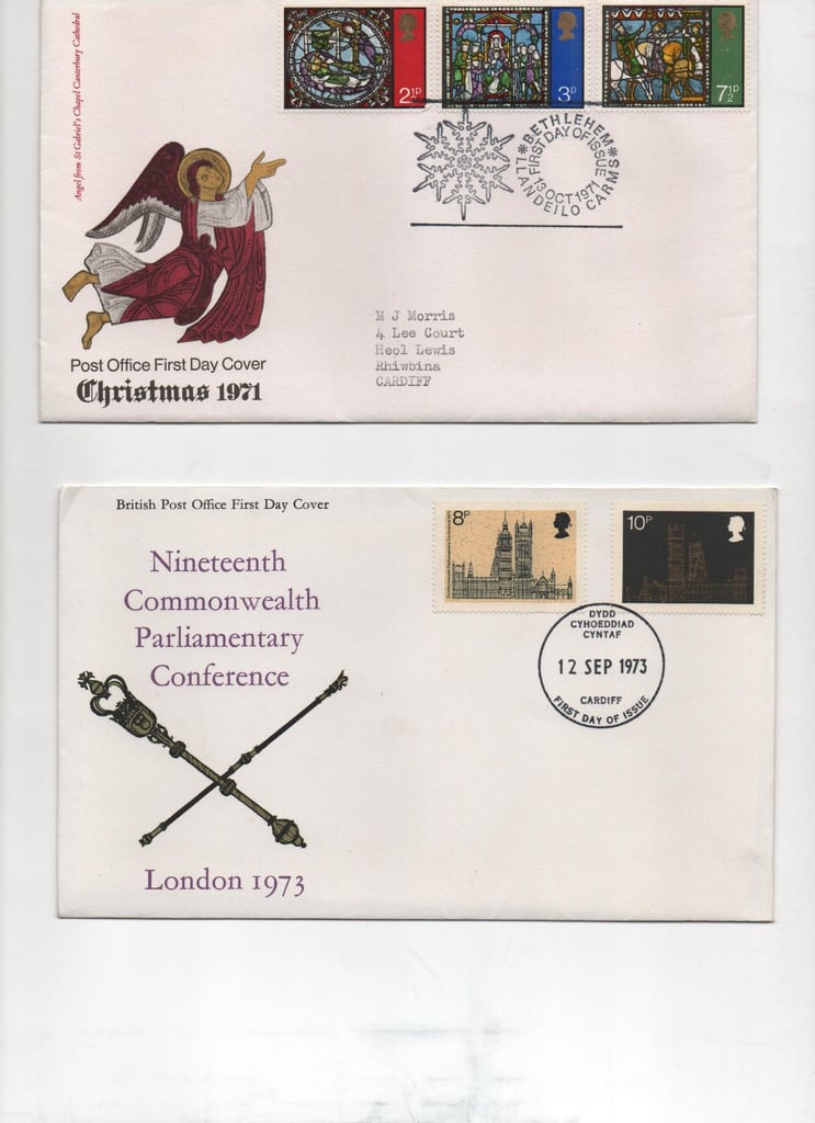 120 Wales first day covers