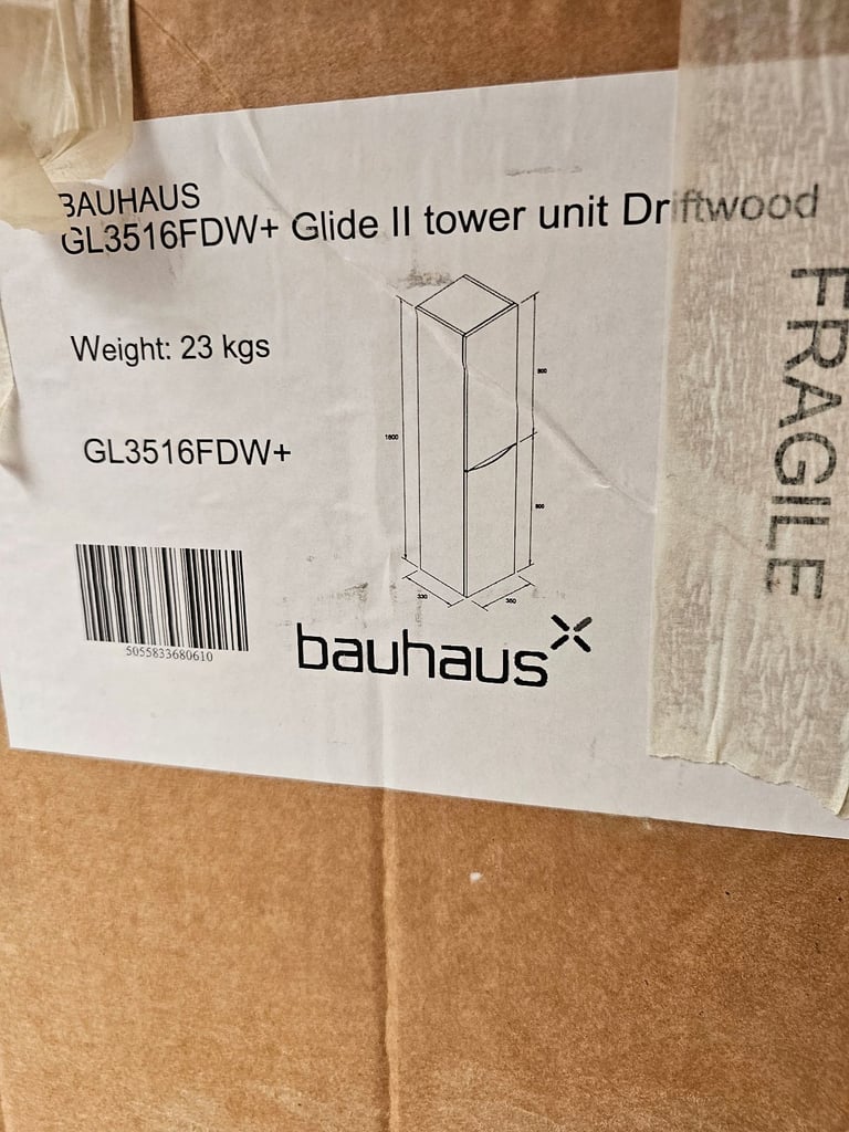 Bauhaus glide 2 tower unit 