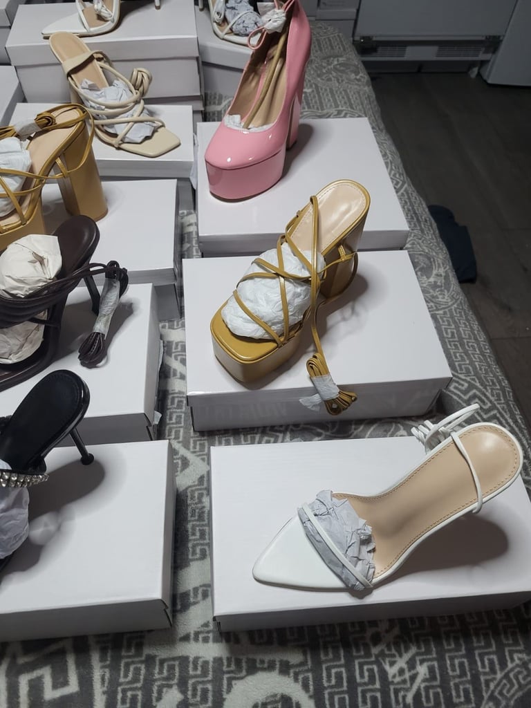 Job lot of heels 