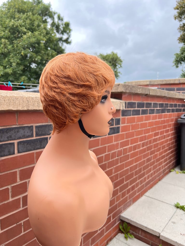 Pixie cut Humanhair wig 