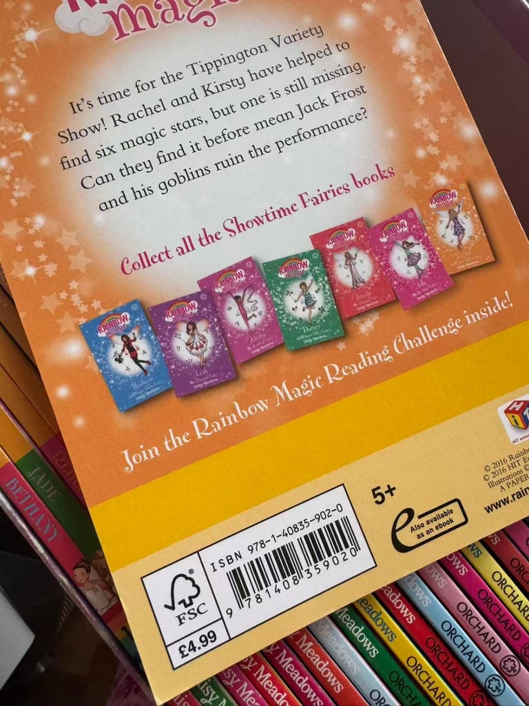 Rainbow Magic The Magical Talent Fairy Collection 35 Books Box