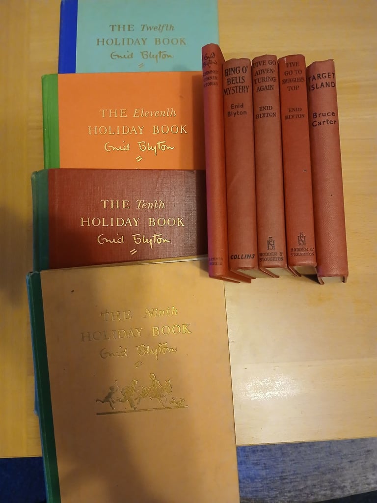 image for Enid blyton collectable books