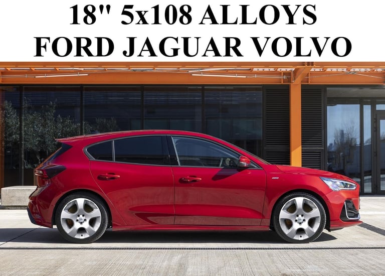 IMMACULATE 18" FORD ALLOYS 5x108 WHEELS