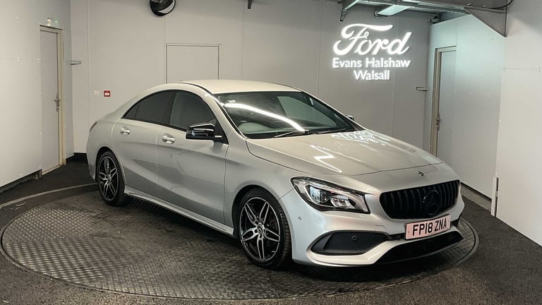 image for 2018 Mercedes-Benz CLA 180 AMG Line 4dr Tip Auto Coupe Petrol Automatic