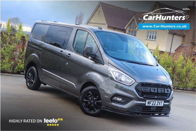 2022 Ford Transit Custom 2.0 320 EcoBlue Limited Crew Van Double Cab 5dr Diesel Auto L1 H1 Euro 6...