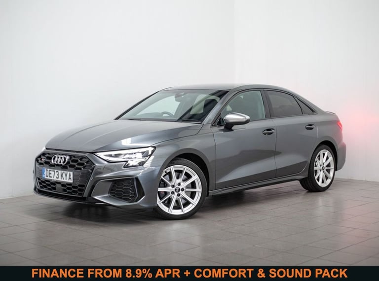 2023 Audi S3 2.0 TFSI Saloon 4dr Petrol S Tronic quattro Euro 6 (s/s) (310 ps) Saloon Petrol Auto...