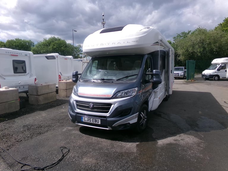 2015 FIAT AUTO TRAIL FRONTIER CH-TA. 6 BERTH. FULL LEATER. TOW BAR