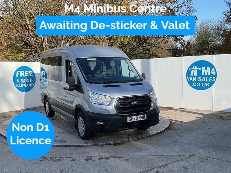 2020 Ford Transit 350 EcoBlue 12 Seat Trend Minibus Diesel Manual