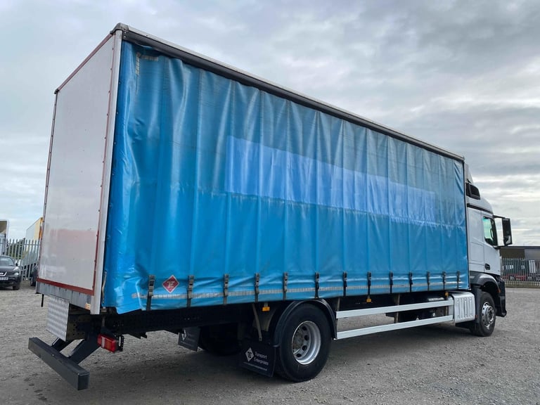MERCEDES AROCS 1824 *EURO 6* 18 TONNE DOUBLE DECK CURTAINSIDER 2019 – FJ19 NFE