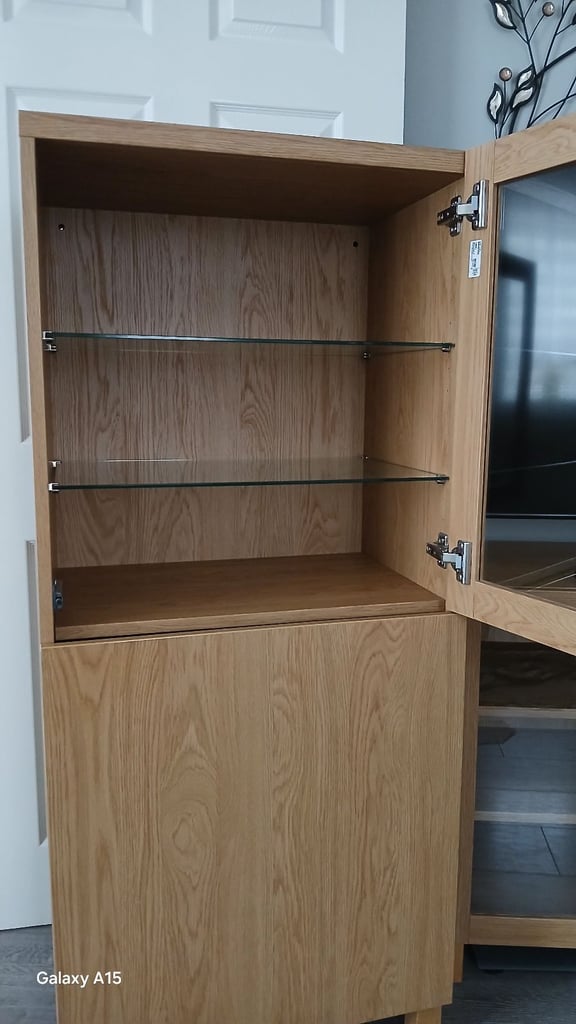 BESTA TV unit and two storage cabinets 