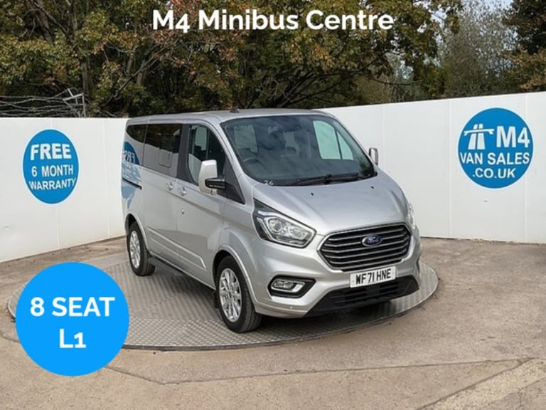 2021 Ford Tourneo Custom 320 EcoBlue Titanium 8 Seat Minibus Diesel Manual