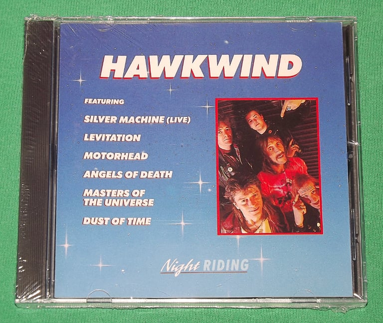 image for Hawkwind - Night Riding (CD 1990 Album) - New & Sealed!!!