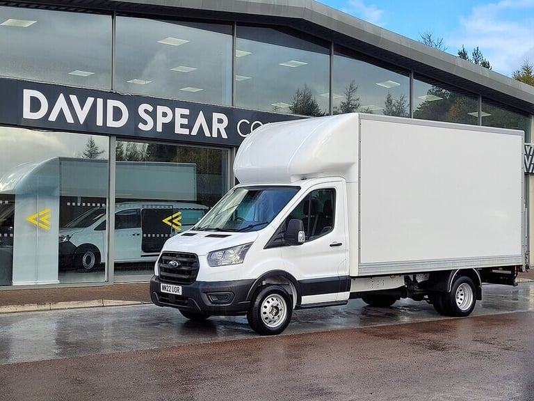 2022 Ford Transit 350 EcoBlue Leader Luton TDCI 130ps 4.1m with Air Con, Tail Lift &amp; 1 Owner ...