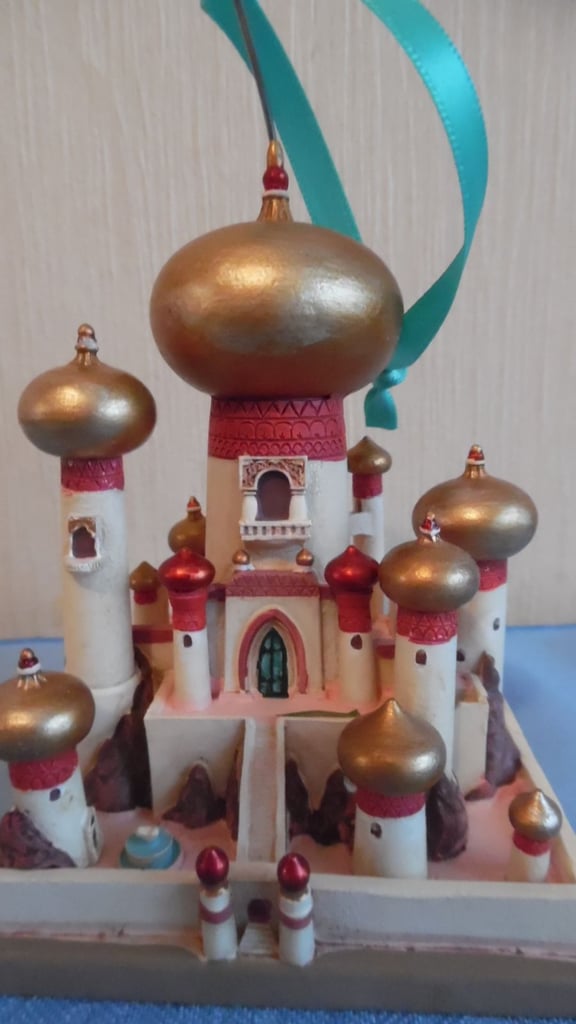Disney Aladdin jasmine's palace castle collection hanging ornament 2021