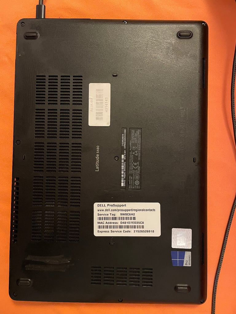 Dell 5480 laptop - i7 / 16GB - Linux Mint