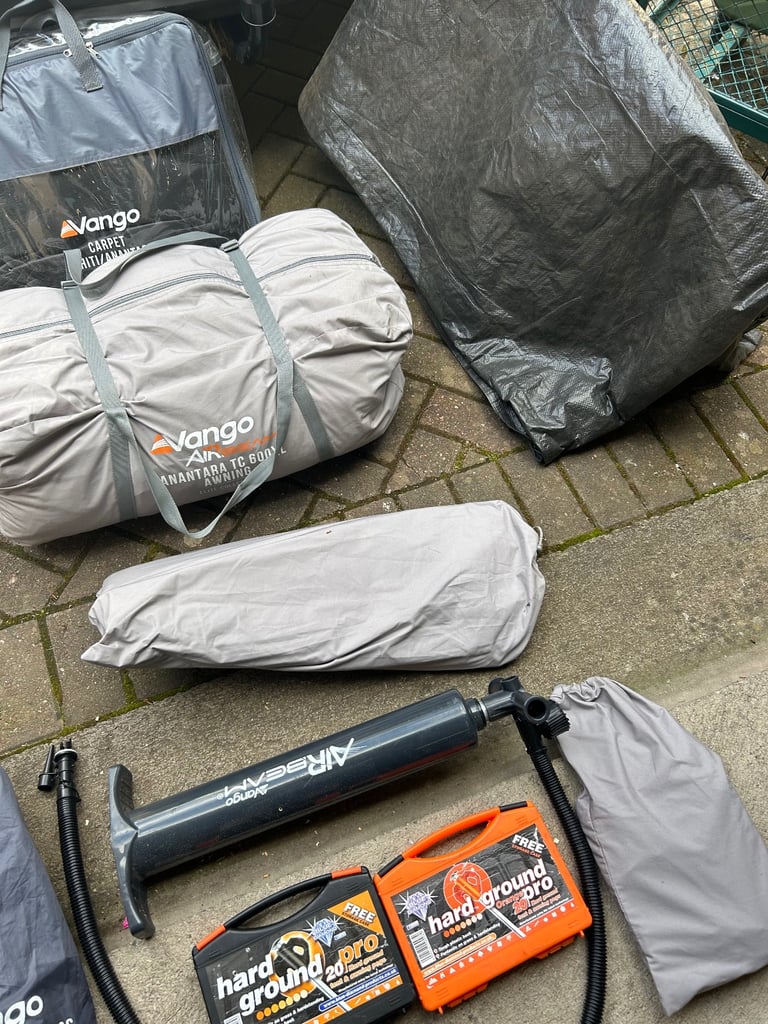 Vango The Anantara 600XL 6 man luxury camping glamping holiday tent bundle