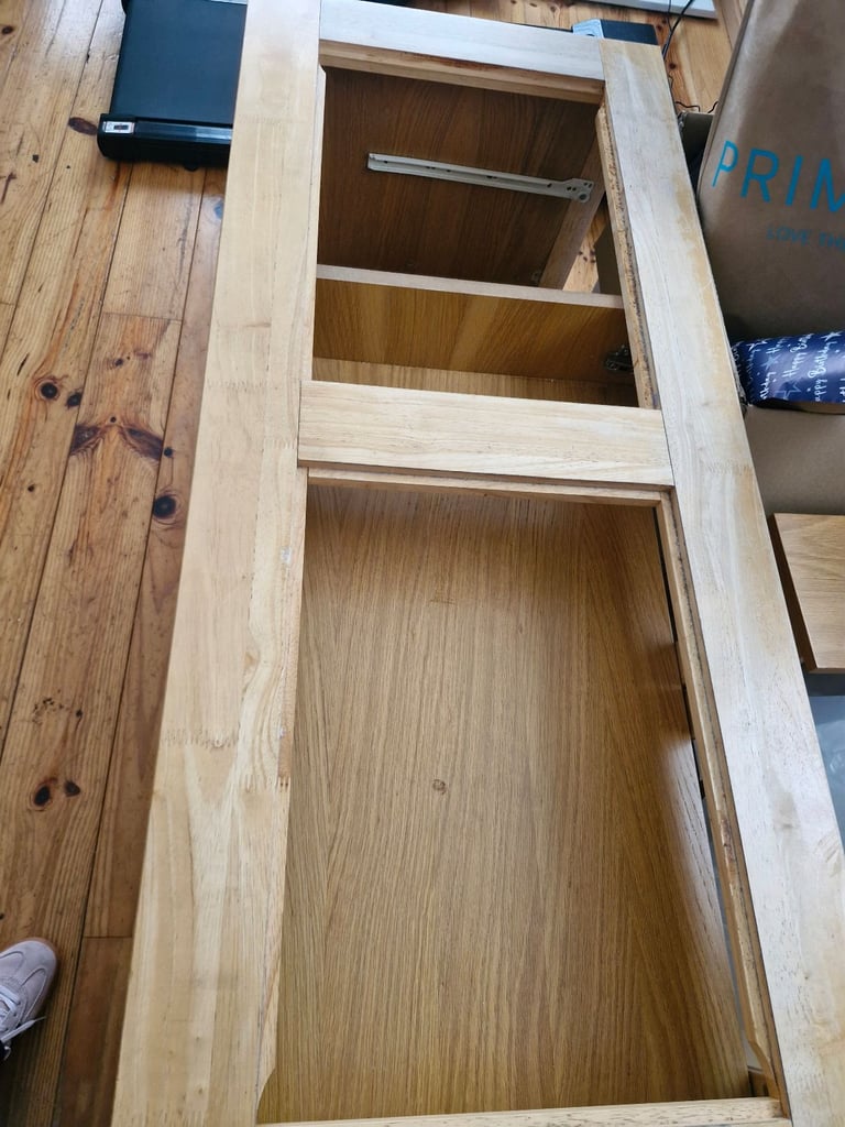 Vintage Wooden Sideboard - Unique Colour, Good Condition