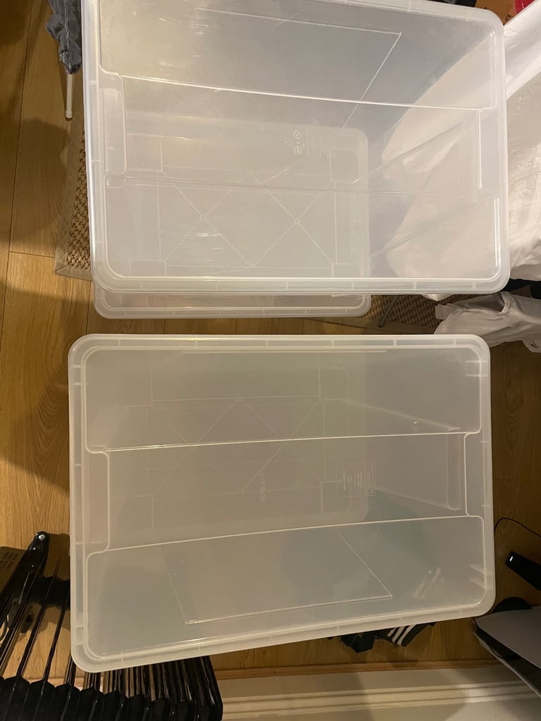 5X IKEA Samla Boxes